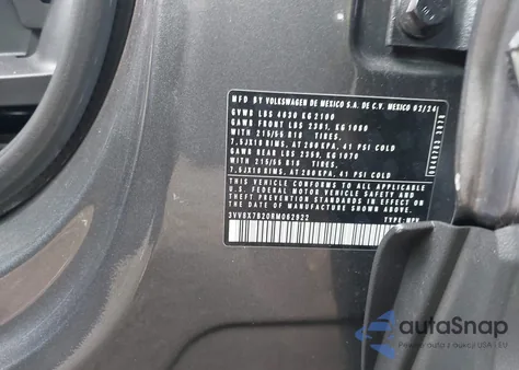 2024 Volkswagen Taos 1.5T S z USA, uszkodzony, nr VIN 3VV8X7B20RM062922